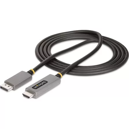 StarTech DisplayPort 1.4 -> HDMI 2.1 M/M aktív video kábel 2m fekete-szürke