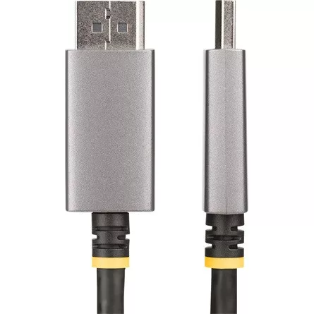 StarTech DisplayPort 1.4 -> HDMI 2.1 M/M aktív video kábel 2m fekete-szürke