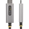 StarTech DisplayPort 1.4 -> HDMI 2.1 M/M aktív video kábel 2m fekete-szürke