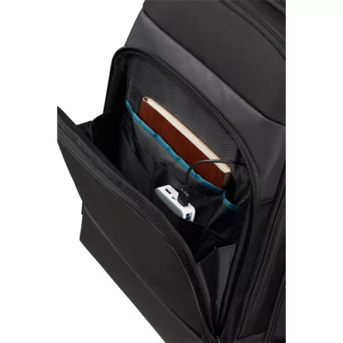 Samsonite Gurulós notebook hátizsák 135073-1041 MYSIGHT LPT. BACKPACK/WH 17.3" BLACK, Fekete