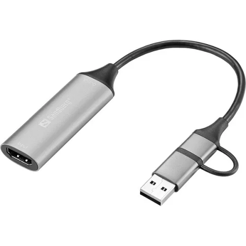 Sandberg HDMI Capture Link to USB-C/A