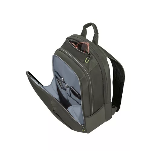 SAMSONITE Hátizsák 139469-6207 Guardit Classy BACKPACK 15.6" GUNMETAL GREEN, Zöld