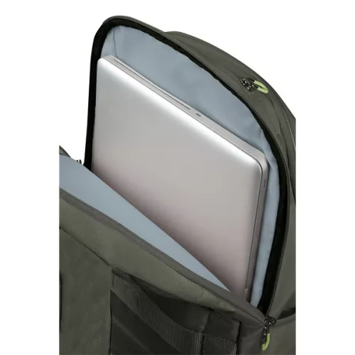 SAMSONITE Hátizsák 139469-6207 Guardit Classy BACKPACK 15.6" GUNMETAL GREEN, Zöld