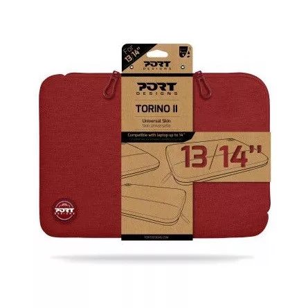 Port Designs Torino II Sleeve 13-14" notebook táska piros