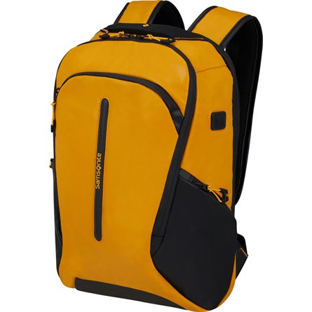 SAMSONITE Notebook hátizsák 140874-1924, URBAN LAPTOP BACKPACK M USB 15.6" (YELLOW) -ECODIVER
