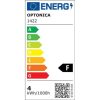 OPTONICA LED Gyertya izzó, E14, 3,7W, hideg fehér fény, 320Lm, 6000K - 1422