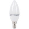 OPTONICA LED Gyertya izzó, E14, 3,7W, meleg fehér fény, 320Lm, 2700K - 1424