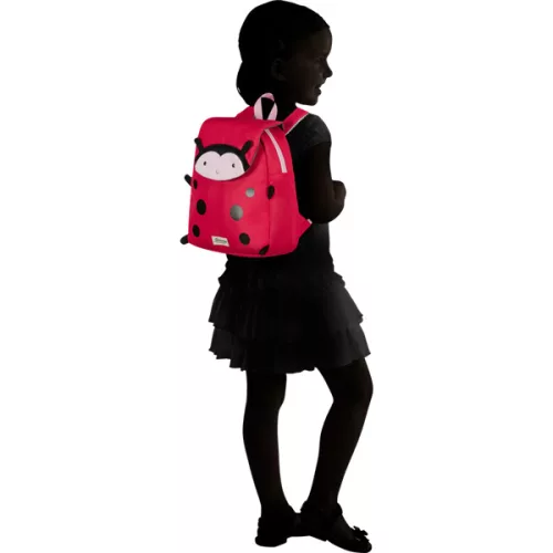 SAMSONITE SAMMIES by SAMSONITE Gyermek hátizsák 142478-9676, BACKPACK S (LADYBUG LALLY) -HAPPY SAMMIES ECO