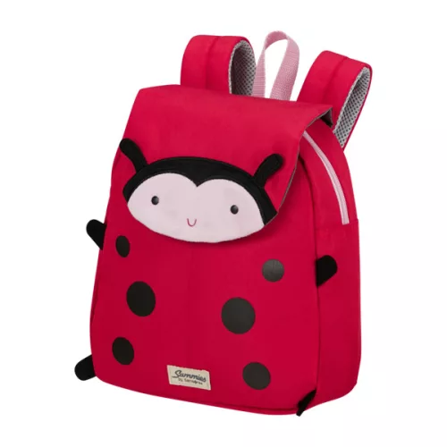 SAMSONITE SAMMIES by SAMSONITE Gyermek hátizsák 142478-9676, BACKPACK S (LADYBUG LALLY) -HAPPY SAMMIES ECO