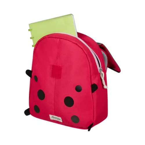 SAMSONITE SAMMIES by SAMSONITE Gyermek hátizsák 142478-9676, BACKPACK S (LADYBUG LALLY) -HAPPY SAMMIES ECO