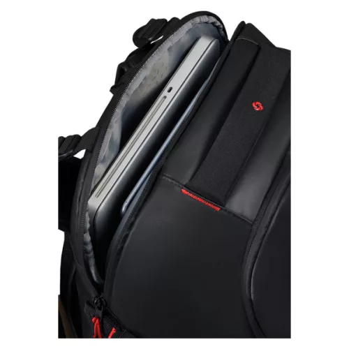 SAMSONITE Notebook hátizsák 142897-1041, TRAVEL BACKPACK M 55L 17.3" (BLACK) -ECODIVER