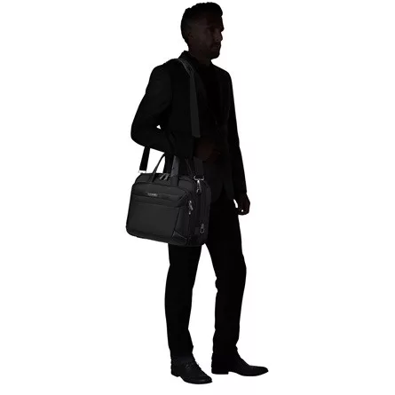 SAMSONITE Notebook táska 147141-1041, Bailhandle Expandable 15.6" (Black) -PRO-DLX 6