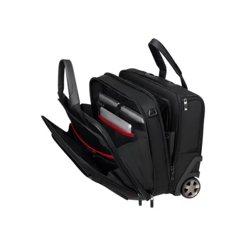 Samsonite Gurulós Notebook táska 148162-1041 PRO-DLX 6 ROLLING TOTE 15.6" BLACK, fekete