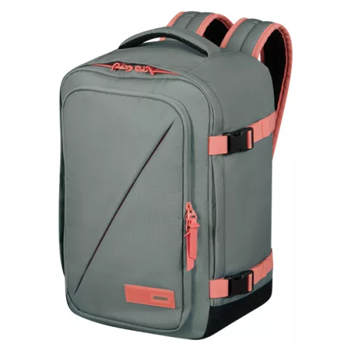 AMERICAN TOURISTER TAKE2CABIN 149174-A635 alkalmi hátizsák S 14.1" zsálya/korall