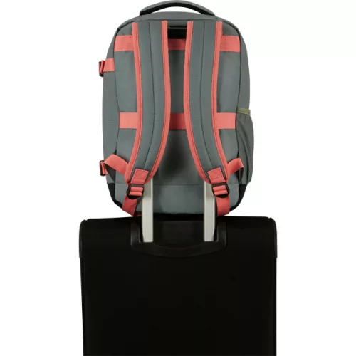 AMERICAN TOURISTER TAKE2CABIN 149174-A635 alkalmi hátizsák S 14.1" zsálya/korall
