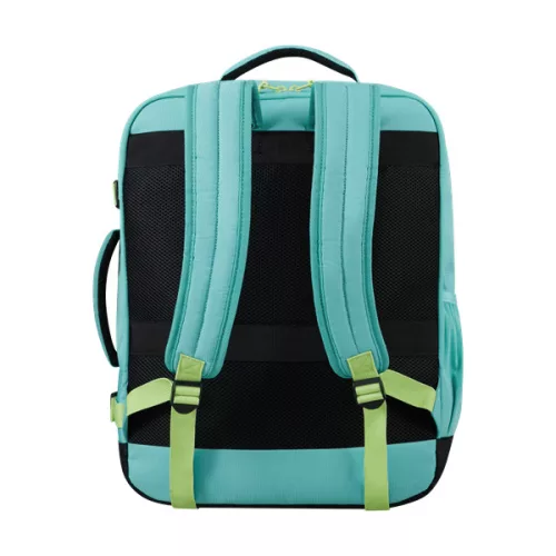 AMERICAN TOURISTER TAKE2CABIN 149175-A647 alkalmi hátizsák M 15.6" türkiz/lime