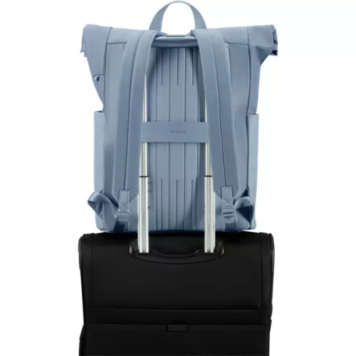 SAMSONITE Notebook hátizsák 151627-1310 4Pack LPT ROLLTOP BP 15.6" DUSTY BLUE, kék