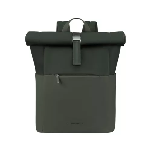 SAMSONITE Notebook hátizsák 151627-1339 4Pack LPT ROLLTOP BP 15.6" FOREST GREEN, Zöld