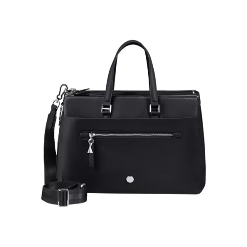 SAMSONITE Kézitáska 151686-1041 KARISSA EVO ORG. TOTE 14.1" 3 COMP BLACK, Fekete