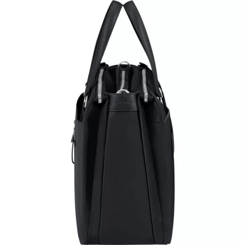 SAMSONITE Kézitáska 151686-1041 KARISSA EVO ORG. TOTE 14.1" 3 COMP BLACK, Fekete