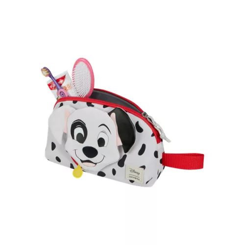 SAMSONITE Gyermek kistáska 151698-A468 Happy Sammies Disney TOILET KIT DISNEY PATCH - DALM.PATCH, Fekete-fehér