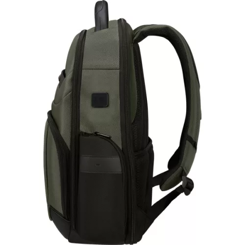 SAMSONITE Notebook hátizsák 151780-1388 Pro-Dlx 6 BACKPACK 15.6" SLIM GREEN, zöld