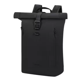   SAMSONITE Notebook hátizsák 151790-1041 Coatify Biz ROLLTOP BACKPACK 14.1" BLACK, Fekete