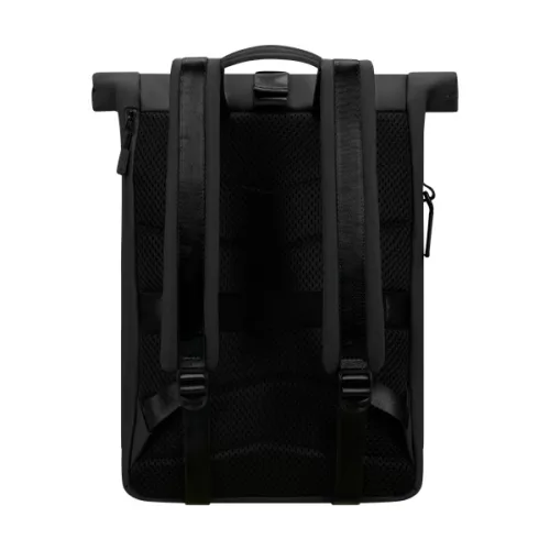 SAMSONITE Notebook hátizsák 151790-1041 Coatify Biz ROLLTOP BACKPACK 14.1" BLACK, Fekete
