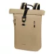 SAMSONITE Notebook hátizsák 151792-1775 Coatify Biz ROLLTOP BACKPACK 15.6" SAND, homok