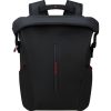 Samsonite Ecodiver Rolltop Backpack L 15,6" notebook poliészter/nylon hátizsák fekete 25/35L