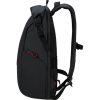 Samsonite Ecodiver Rolltop Backpack L 15,6" notebook poliészter/nylon hátizsák fekete 25/35L