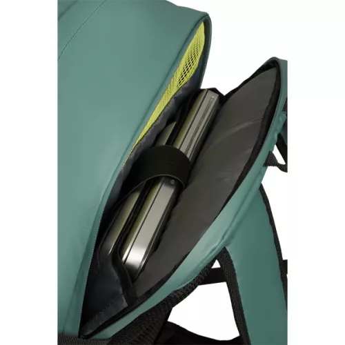AMERICAN TOURISTER 154113-1257 Upventure LAPT. BACKPACK 17.3" DARK FOREST, Notebook Hátizsák, Zöld