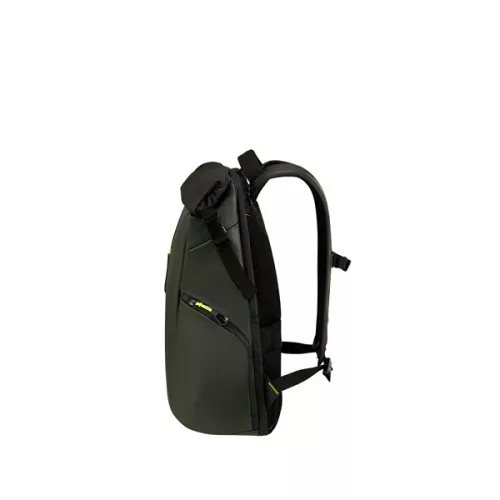 SAMSONITE Notebook hátizsák 155706-1466 Paradiver Light L 15.6", feltekerhető tetejű, dzsungel zöld