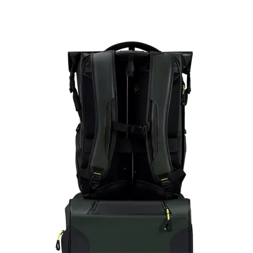 SAMSONITE Notebook hátizsák 155706-1466 Paradiver Light L 15.6", feltekerhető tetejű, dzsungel zöld