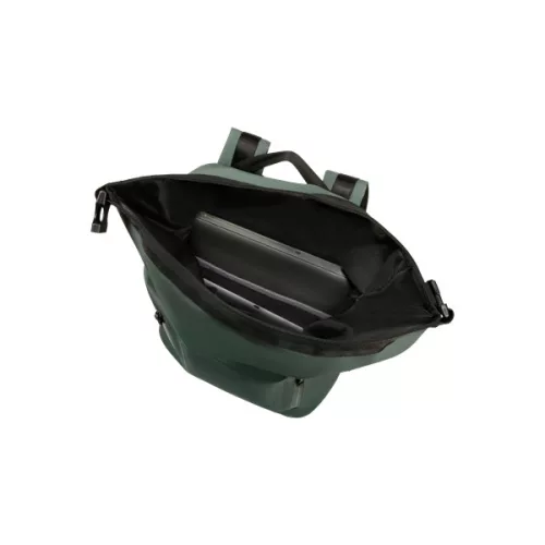 Samsonite Notebook hátizsák 156087-1388 COATIFY BIZ IPX4 ROLLTOP BP 15.6" Green, Zöld