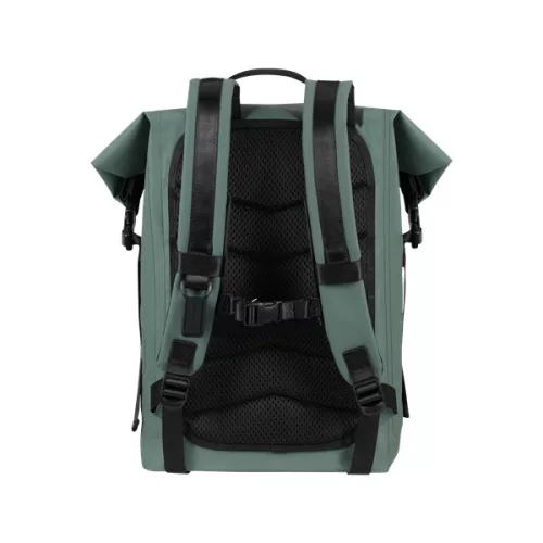 Samsonite Notebook hátizsák 156087-1388 COATIFY BIZ IPX4 ROLLTOP BP 15.6" Green, Zöld