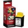 Lexmark 15MX120E COLOR No20 HIGH CAPACITY tintapatron 3-color