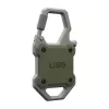 UAG MONARCH műanyag tok extra ütésálló, karabíner, SÖTÉTZÖLD Apple AirTag