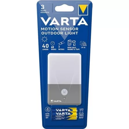 Varta Motion Sensor Outdoor Light 40lm vízálló LED lámpa