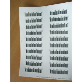   LENOVO SRV IBM Adatkazetta - LTO (4/5/6/7/8/9) BAR CODE (Matrica) (20 db) - Adott tartományba nyomtatva!