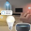 Hama 176584 806lm meleg-fehér / hideg-fehér E27 gömb LED Wi-Fi smart home fényforrás