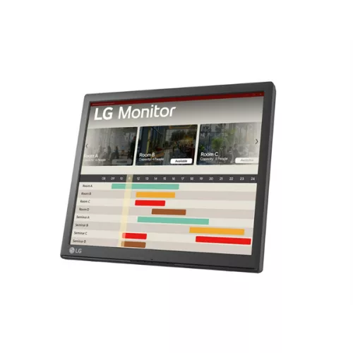 LG MON LG Touch monitor 17" 17BR30T-B, 1280x1024, 5:4, 200 cd/m2, VGA/USB