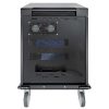 Manhattan Töltőszekrény - 32db AC port, (EU CEE 7/3) zárható, beépített ventilátor, Fekete
