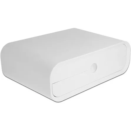 Delock Monitor állvány két fiókkal, fehér