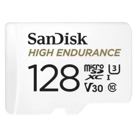   SANDISK MICRO SDXC KÁRTYA HIGH ENDURANCE 128GB,100 MB/S,C10,U3,V30