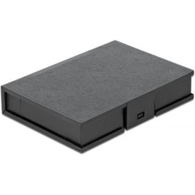 Delock 3.5? HDD fekete védő doboz