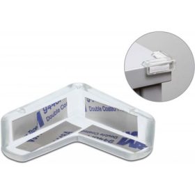   Delock Gumi gyűrű M.2 SSD és hűtőborda összefogására, 10 db. fekete