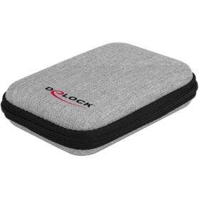   Delock 2.5  SSD-k, akár 12 x 8 x 2 cm méretű külső házak vagy merev lemezekhez védő táska