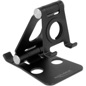   Delock Fekete, állítható okostelefon és okosóra állvány és tartó