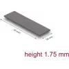 Delock Hővezető párna 70 x 20 x 1,75 mm M.2 modulokhoz 3,2 W/mK   alacsony olaj szivárgás